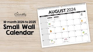 Discover the Perfect Small Wall Calendars for 20242025  Your Ultimate 2025 Calendar Guide📅💖❤️ [upl. by Scarface231]