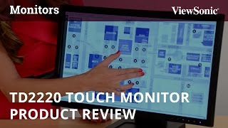 ViewSonic TD2220 Touch Monitor Product Review [upl. by Penny]