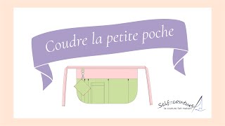 2 Patron tablier couture coudre petite poche [upl. by Leinoto]