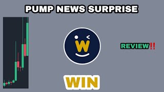 WIN COIN PUMP NEWS SURPRISE IN 2023‼️ WINKLINK A NEW TARGET‼️ WIN CRYPTO TRADE STRATEGY [upl. by Cob]