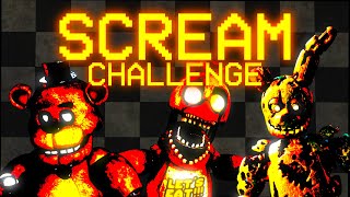 FNAF But If I SCREAM I Change The Game Timeless Scream Challenge Part 1 Fnaf 13 [upl. by Enetsirk]