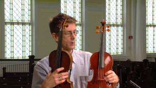 The Baroque Violin and the Modern Violin Similar but very Different [upl. by Urian]