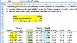 FRM Treasury bond futures conversion factor [upl. by Uhile]