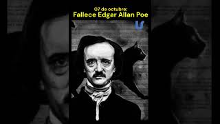 El 7 de octubre de 1849 falleció Edgar Allan Poe shorts culturageneral historiacultural [upl. by Burkle508]