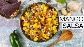 MANGO SALSA RECIPE EASY [upl. by Celina]