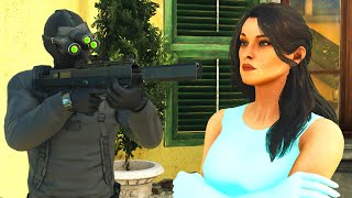 HITMAN Sapienza Splinter Cell TAC4 Kill Everyone [upl. by Orelee]