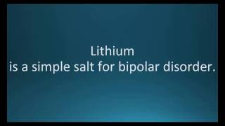 How to pronounce lithium Lithobid Memorizing Pharmacology Flashcard [upl. by Slorac525]