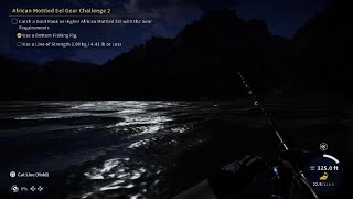 African Mottled Eel Gear Challenge 2 theangler callofthewild gaming cotw fishing [upl. by Anev]