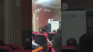 CMP degree college university of Allahabad speech Dr K Nuttam sir [upl. by Adnek]