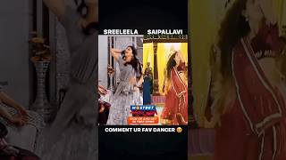 Comment your favourite dancer 💗✨ song love tseries saipallaviotp2m music sreeleela lovesong [upl. by Gurias253]