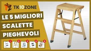 Le 5 migliori scalette pieghevoli con due o tre gradini da utilizzare comodamente a casa [upl. by Cohberg]