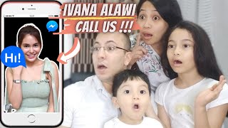 ISSUE FACEBOOK IVANA ALAWI  ARABO  FILIPINA FAMILY GOT VIDEO CALL MESSENGER FROM IvanaAlawi [upl. by Lynus57]