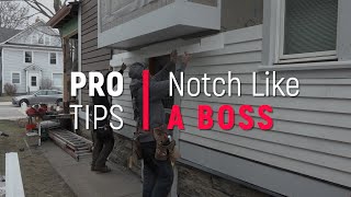 Masterclass Notch Siding Like A Boss [upl. by Ruthe]