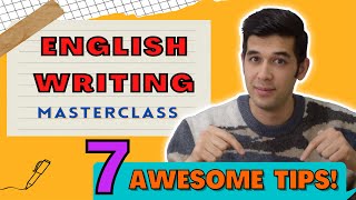 English Writing Masterclass Improve Your Writing [upl. by Idnahc]