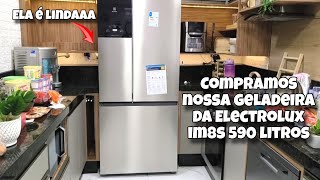 COMPRAMOS NOSSA GELADEIRA DA ELECTROLUX 590 LITROS IM8S  SERRAMOS O ARMÁRIO😥 [upl. by Klepac197]