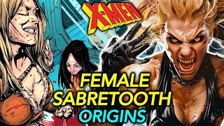 Female Sabretooth Origin  More Ferocious Than Male Sabertooth Who Ripped Off X23 In One Swipe [upl. by Deenya]