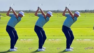 SCOTTIE SCHEFFLER GOLF SWING  SLOW MOTION [upl. by Derej]