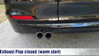 VRSF Catless Downpipe BMW 328xi  Before and After [upl. by Irihs]