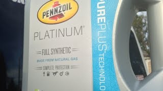 Pennzoil Platinum Review [upl. by Winola582]