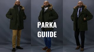 How To Wear A ParkaHow To Buy A Parka [upl. by Ecreip]