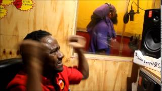 Capleton Voicing DUBplate a bust in a Dem Head single for Run Things Records [upl. by Terrence]