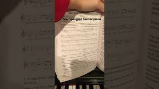 Piano star spangled banner [upl. by Lladnik]