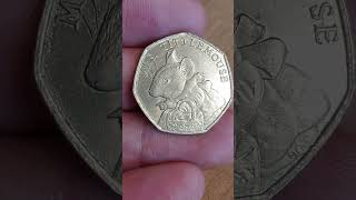 MRS TITTLEMOUSE 2018 50 PENCE COIN VALUE  REVIEW [upl. by Ainot]