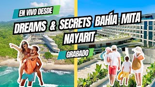 🔴 EN VIVO desde Dreams amp Secrets Bahia Mita  NUEVO PARQUE ACUÁTICO 😱 [upl. by Reisman445]