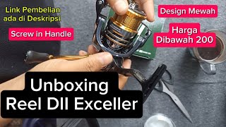 Reel Exceler DII Spool Pendek Cocok Untuk Casting  Long Cast [upl. by Eerized]