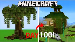 We Survived 100 Days In Create Mod In Minecraft  MINECRAFT POCKET EDITION HINDI [upl. by Badger]