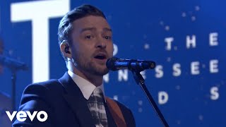 Justin Timberlake  Not A Bad Thing Live on The Tonight Show Starring Jimmy Fallon [upl. by Ehlke]