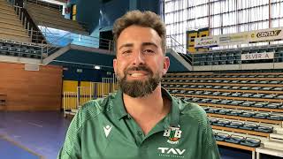 Davide Villa coach di Treviglio Brianza Basket [upl. by Aekin]