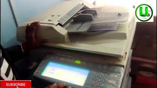 ডিজিটাল ফটোকপি মেশিন A–Z বাংলা টিউটোরিয়াল2020 Photocopy machine use TOSHIBA eSTUDIO 282 [upl. by Yrennalf424]