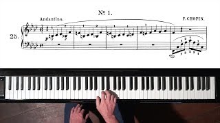 Chopin Nouvelle Etude No1  P Barton FEURICH Harmonic Pedal piano [upl. by Ellennaj827]