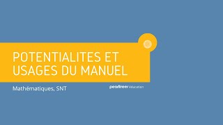 MATHÉMATIQUES  SNT  FORMATION MANUEL [upl. by Enyamrahc671]