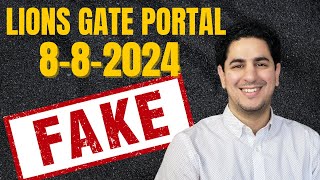 882024 Lions Gate Portal  888 Portal  BE CAREFULL [upl. by Del]