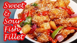 SWEET AND SOUR FISH FILLET  BETTER THAN TAKE OUT [upl. by Enelyar]