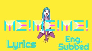 MeMeMe  Teddyloid  Feat Daoko  Eng Subbed Lyrics  FLASHING LIGHTS WARNING [upl. by Hairem]