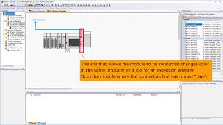 05 of 11 MELSOFT Navigator Creating an iQ F series module configuration diagram Part 1 [upl. by Hilar]