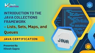 Introduction to the Java Collections Framework – lists sets maps and queues [upl. by Jimmy]