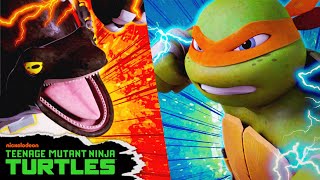 Mikey Uses NEW POWERS To Save His Brothers ⚡  Full Scene  Teenage Mutant Ninja Turtles [upl. by Leziar]