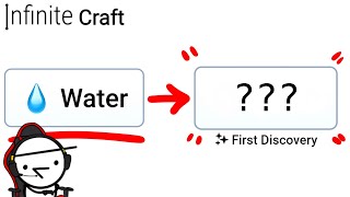 Just WATER to First Discovery  Infinite Craft [upl. by Enomal]