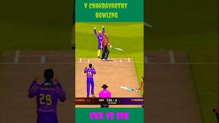 SRH vs KKK  v chakravarthy best bowling  IPL 2024  ipl2024 shorts ytshorts realcricket25 [upl. by Ahsied719]