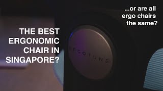 BEST ERGO CHAIR IN SINGAPORE  ERGOTUNE SUPREME V2 REVIEW [upl. by Aihsined243]