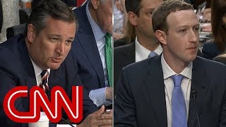 Ted Cruz to Zuckerberg Is there Facebook political bias [upl. by Crean680]