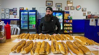 TRYING TO BREAK A 12 YEAR CHILLI HOT DOG EATING RECORD IN SOUTH CAROLINA  BeardMeatsFood [upl. by Estelle]