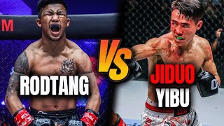 Fierce Kickboxing Scrap 🥊🔥 Rodtang vs Jiduo  Full Fight [upl. by Zelikow]