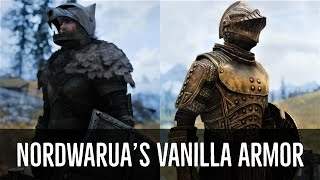 Skyrim Mods NordWarUAs Vanilla Armor Replacers SSE  Armor Mods PC amp XBOX ONE [upl. by Yknarf826]