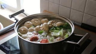 How to make Sumo Wrestler Stew in 1 Minute  Chanko Nabe [upl. by Tifanie98]