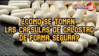 ¿Cómo se toman las cápsulas de calostro de forma segura [upl. by Aderb]